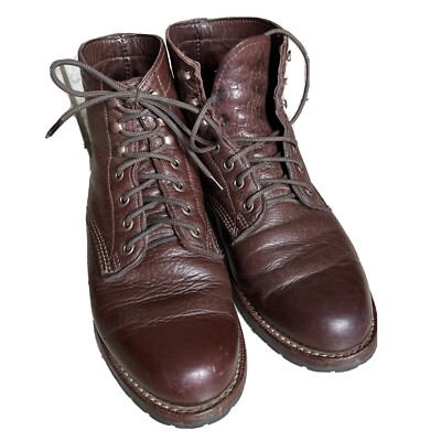 Wolverine 1000 Mile Centennial Bison Leather W00913 Boots Chocolate Brown 11D Centennial-1000-Mile-Boot-  main image 4