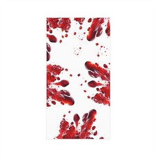 Blood Splatter Lightweight Neck Gaiter, Halloween Horror Costume, Face Covering