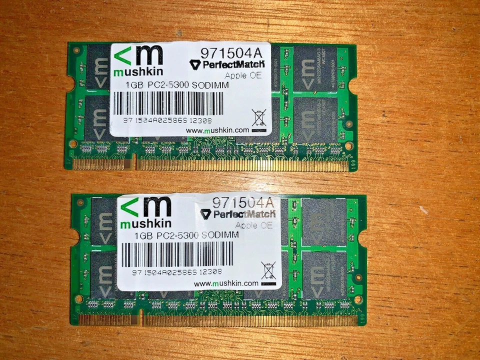 Mushkin PC2-5300 SODIMM (2x1GB) 2GB - Image 4 of 4