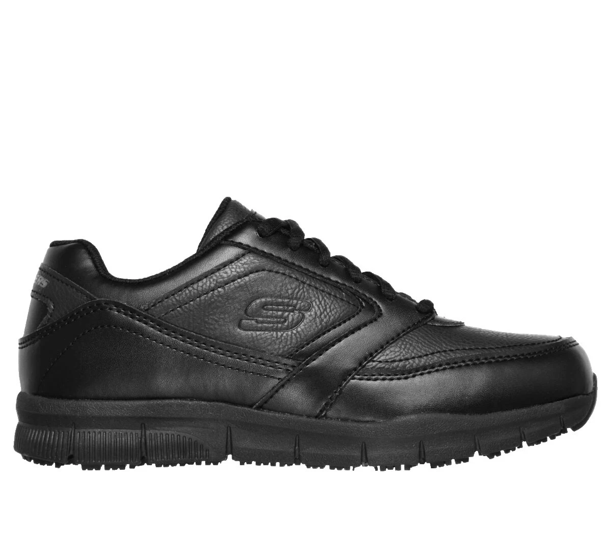 SKECHERS Black Solid Athletic Shoes for Women