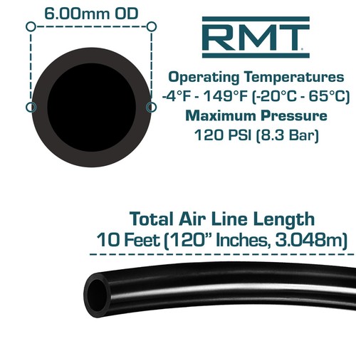 Jaguar XJ-Series 2004-2009 Front Suspension Air Line Hose - 10 Ft. (3.048m) - Picture 4 of 7