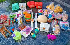 1994 MCDONALDS FLINTSTONES TOYS HUGE LOT WATCHES DINO EGG HOUSES