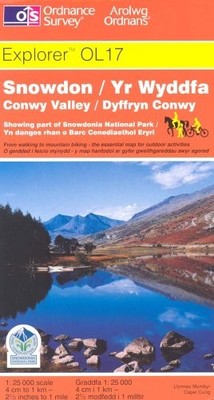 Snowdon and Conwy Valley (Explorer Maps), Ordnance Survey, Used; Good  Book