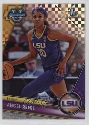 2023-24 Bowman U Chrome X-Fractor Angel Reese #49 0q3c