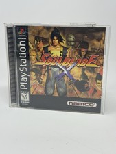 Soul Blade Black Label Sony Playstation 1 PS1 CIB Registration Card Tested