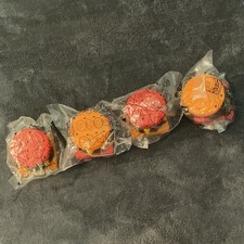 Burger King Lot of 4Fast Food Premium Toys Assorted Colors Sealed Bags