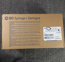 1 Case- 125 EA- BD Disposable 5ml Syringe NO Needle Luer-Lok Tip 309646