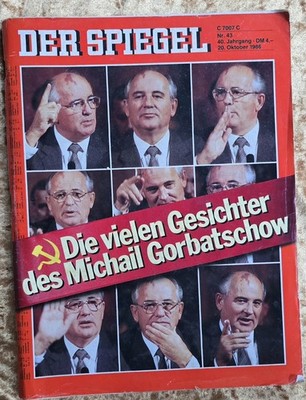 Der Spiegel Nr. 43 /  20.10.1986 Die vielen Gesichter des Michail Gorbatschow