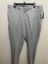 Perry Ellis Portfolio Gray Pants 38X30 NWT Slim Fit Stretch $95
