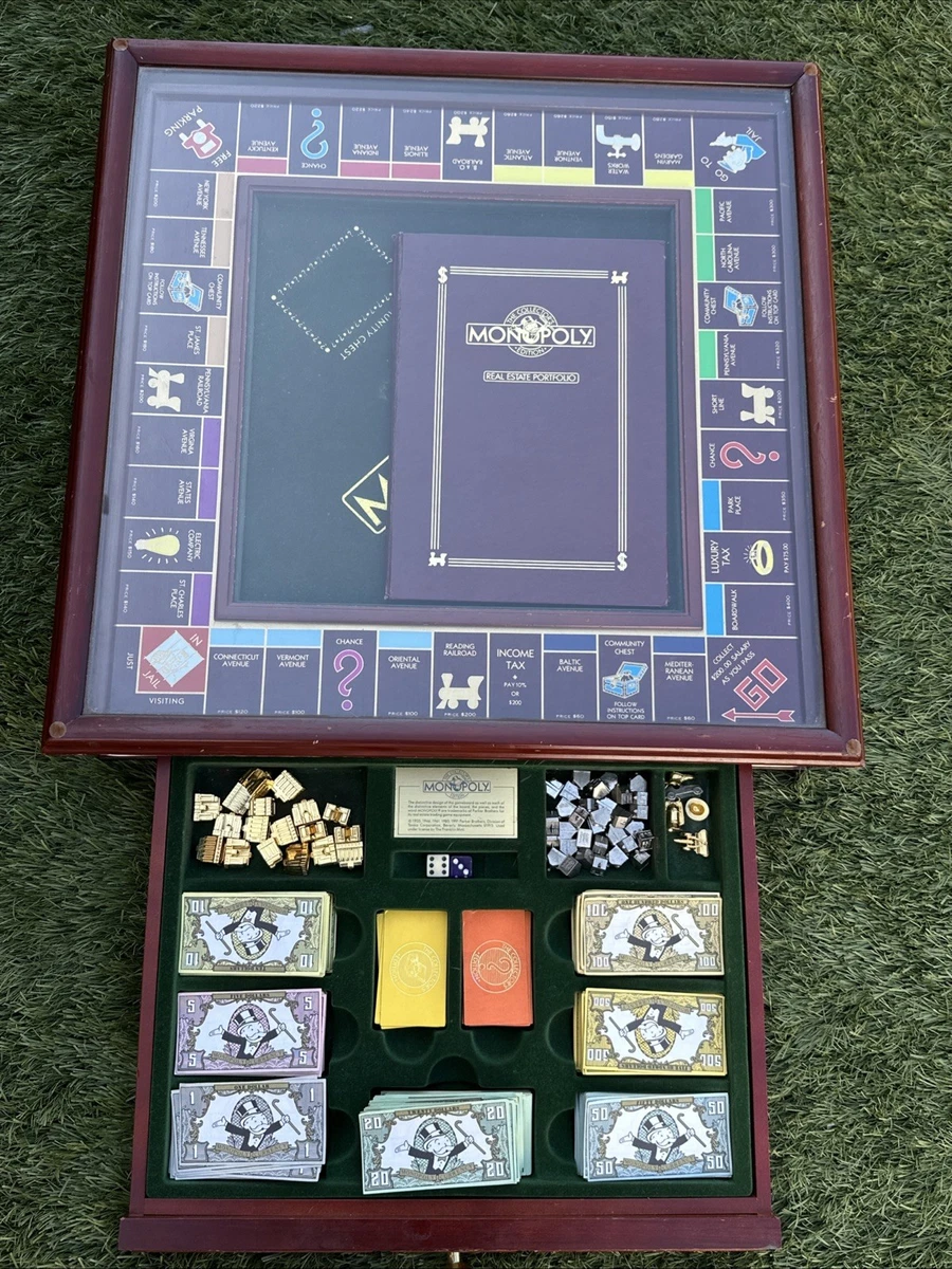 25+ Franklin Mint 1991 Monopoly Contemporary Manufacture Board