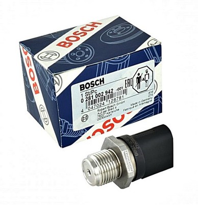 BOSCH Kraftstoffdrucksensor 0281002942 A0051535828 CommonRail-System Drucksensor