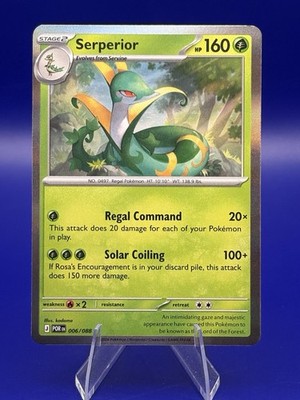 Serperior 006/088 - Reverse Holo - Pokmon TCG: Perfect Order - English NM  | eBay