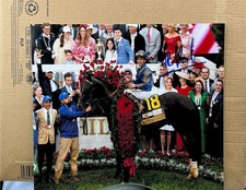 JUNIOR ALVARADO SIGNED AUTOGRAPH 8x10 PHOTO PICTURE  SOVEREIGNTY JOCKEY 🏇