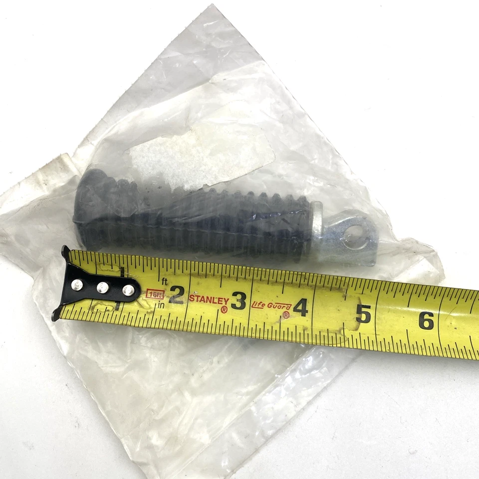 OEM Harley 33048-72 Montaje único macho estribo de goma para conductor clavija de pasajero Foto 3 de 4