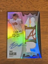 2010 Topps Triple Threads - Rising Stars Tommy Hanson #125 Sepia /75 (AU, MEM)