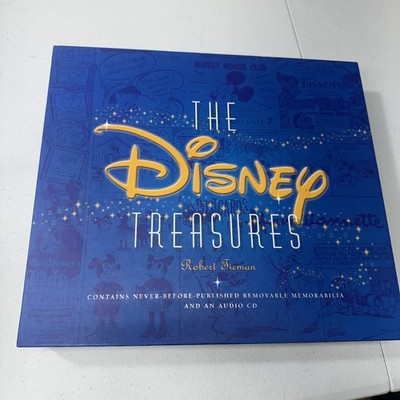 The Disney Treasures by Robert Tieman W/ CD + Memorabilia Poster
