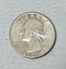 1937 Silver Washington Quarter, AU Condition, Better Date!