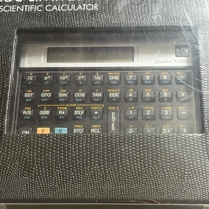 Neuf HP 15C Limité Edition Calculatrice scientifique Ne jamais ouvert boîte Excellent
