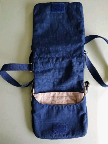 Kipling blau Denim Umhängetasche & Kalbsleder Geldbörse kostenloser Versand - Bild 5 von 7