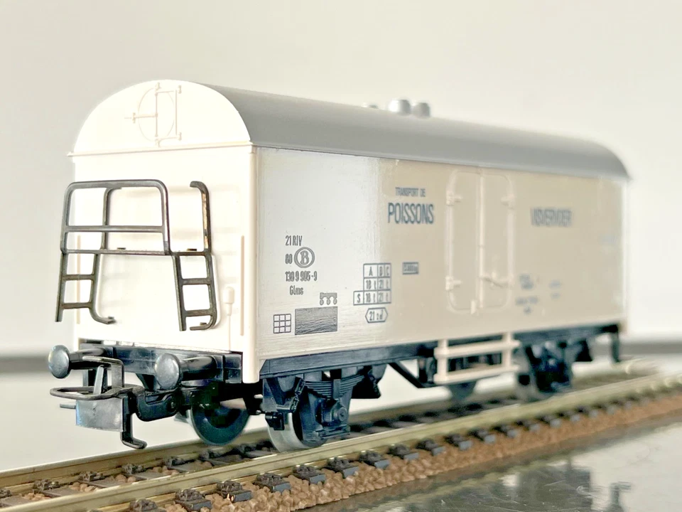 MARKLIN - XX - VAGONE TRASPORTO PESCE ""VISVERVOER"" - SNCB - H0 - NUOVO... - Immagine 2 di 4