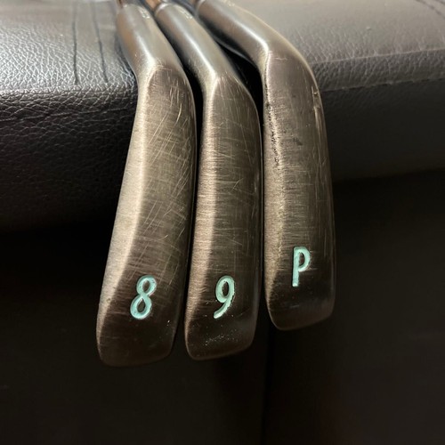 Miura Forged Wedge Set 8-9-P 3 Clubs Dynamic Gold X100 Steel Shaft Black Finish - Picture 7 of 13
