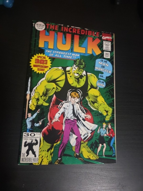 Incredible Hulk 393 Dale Keown Marvel Comics May 1992 30th Anniversary Issue
