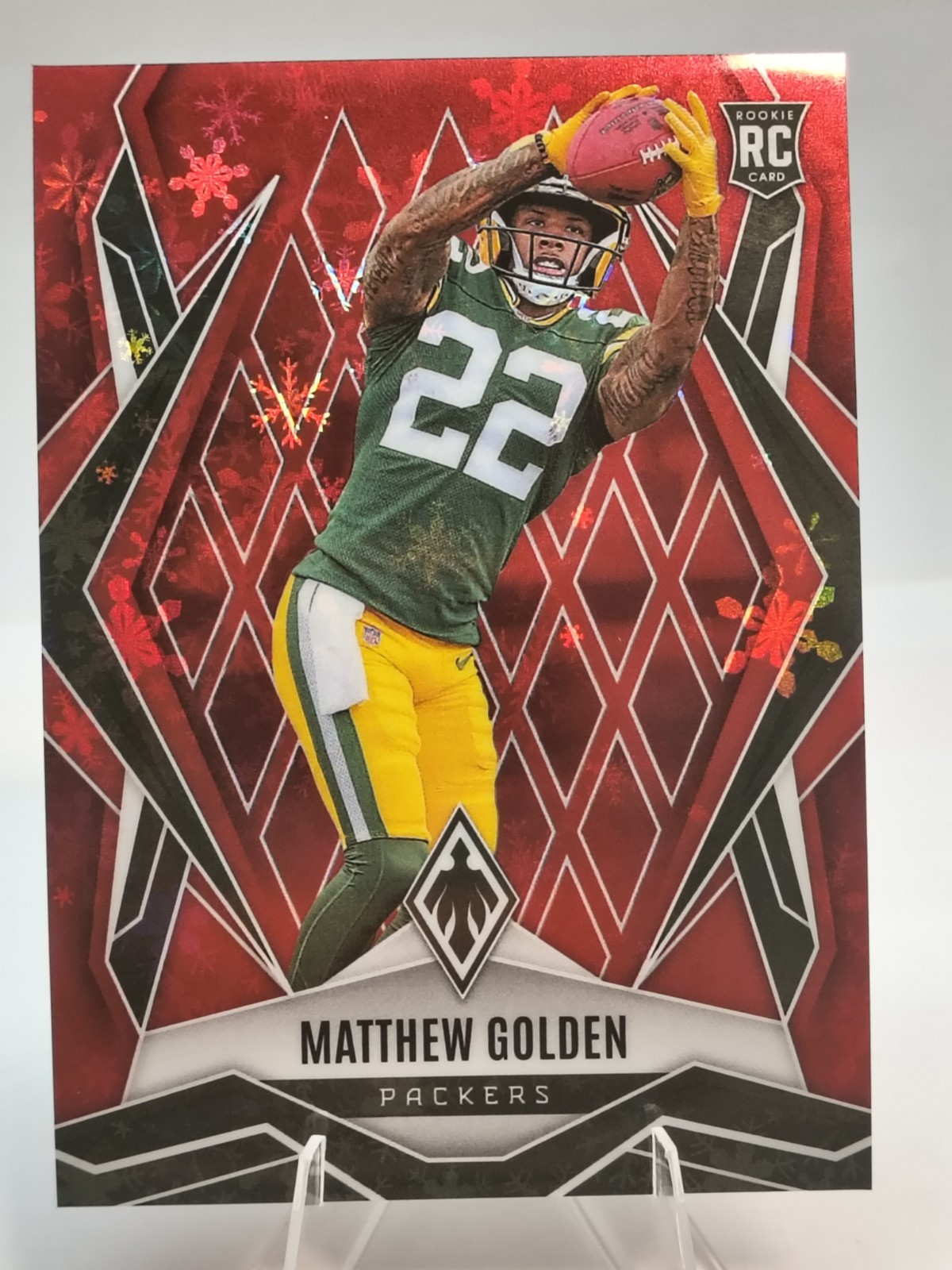 2025 Panini Phoenix - Rookies Matthew Golden #174 Red Winter /399 (RC)📈📈❄️❄️🔥