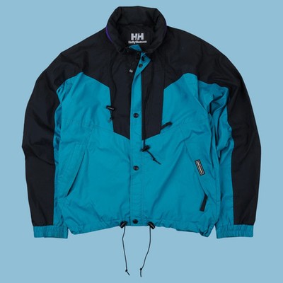 Vintage 90s Helly Hansen Windbreaker Regenjacke - S