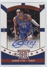 2022 Panini Chronicles Hometown Heroes Rookie Gold 3/10 Ousmane Dieng Auto 0y42