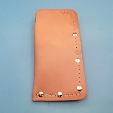  Leather Tool Knife Sheath Holster Tan Pliers Multitool Belt Pouch 6"x2.75" Left