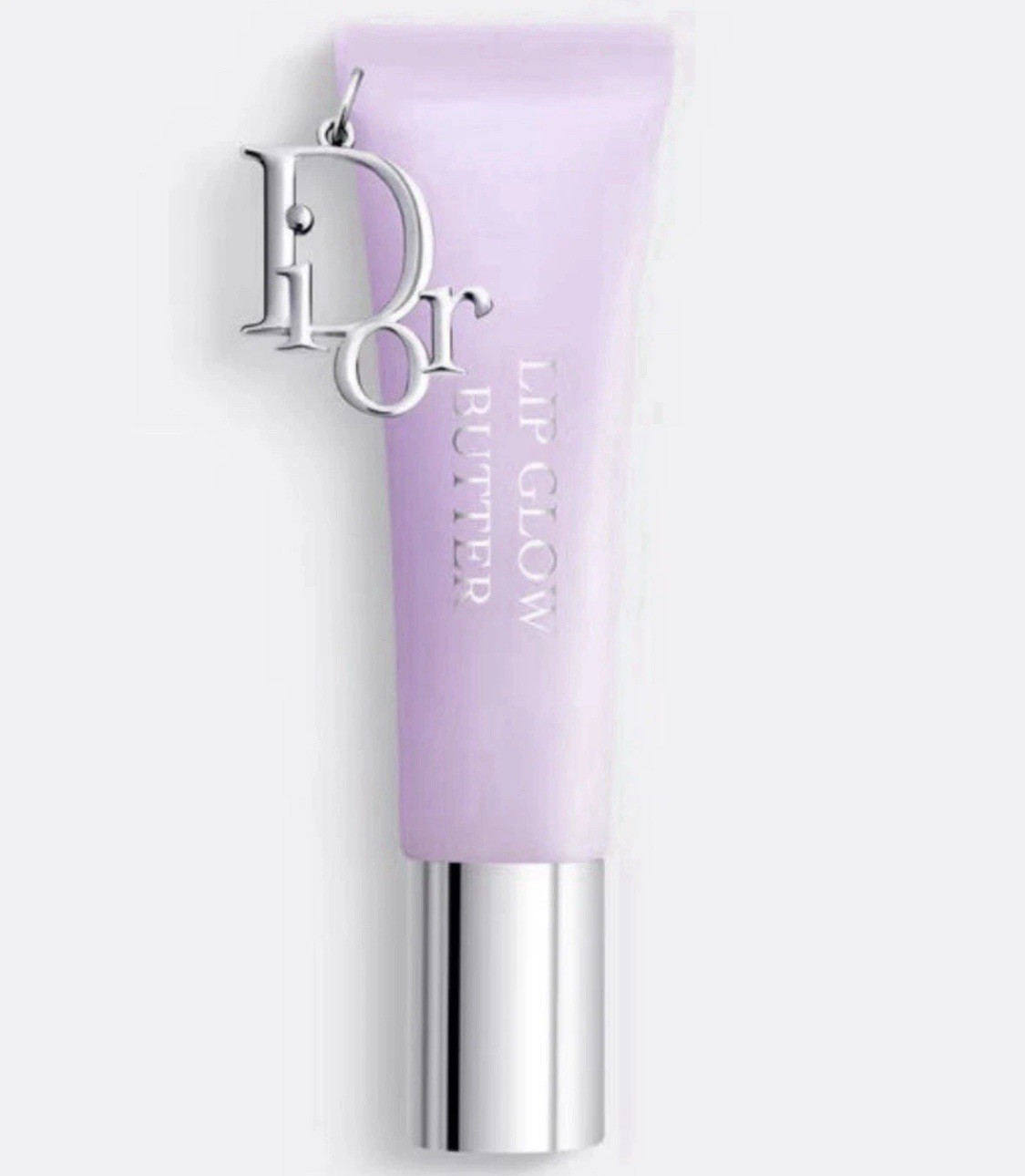 Dior Lip Glow Butter 102 Glazed Lavender 0.34 oz with Free Pouch