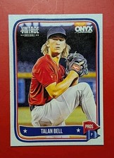 TALAN BELL 2024 Onyx Vintage Extended #OVTABE · Clemson /