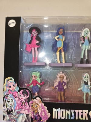 Monster High Mini Doll Set 8 Pack Figures Draculaura Clawdeen 2026 New Mattel