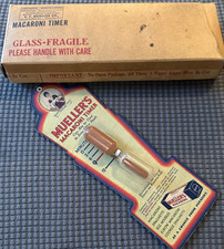Rare! G.F. Mueller Macaroni Timer-Advertising...