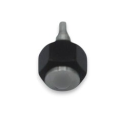 6mm Black Color Rubber Plated Watch Crown For Audemars Piguet 26170, 25940