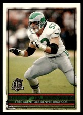 1996 Topps Bill Romanowski Denver Broncos #63 19470