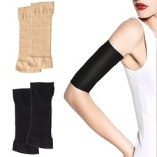 1 Pair Arm Slimming Sleeves Compression Upper Arm Shaper Elastic Women Support