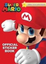 Super Mario Official Sticker Book - Paperback, by Foxe Steve - Very Good