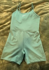 New Nike Green logo Romper size L Large Girls