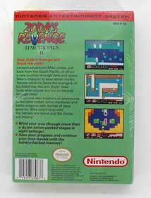 Zoda's Revenge: Star Tropics II for Nintendo NES Factory Sealed