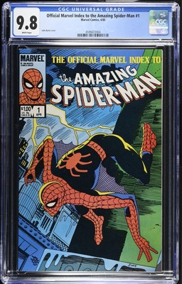 Official Marvel Index To The Amazing Spider-Man 1 Cgc 9.8 Fantasy