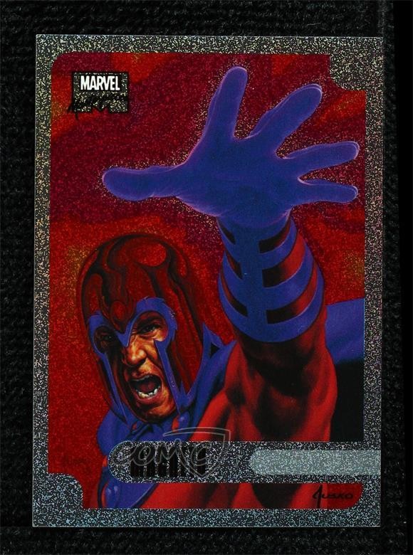 2016 Upper Deck Marvel Masterpieces Holofoil Magneto #10 1mg8