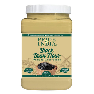 - Black Bean Flour 1 Lbs (454 Gm) Rich Earthy Taste Freshly Milled in Small Batc