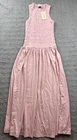 Universal Thread Dress Womens Small Pink Smocked Knit Maxi A-Line Dress