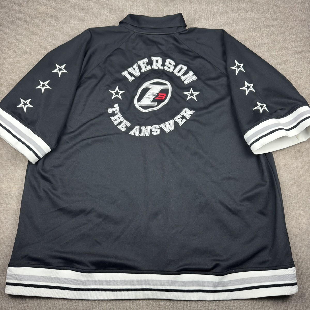 Power　Wear　BASEBALL SHIRTS CASUAL BASEBALL SHIRT - BLACK