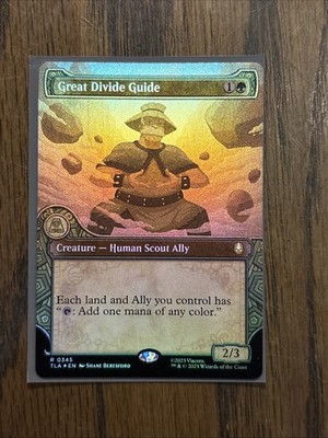 Great Divide Guide (Showcase) Avatar: The Last Airbender Foil