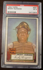 1952 Topps  #357  PSA 5   Smoky Burgess  Phillies