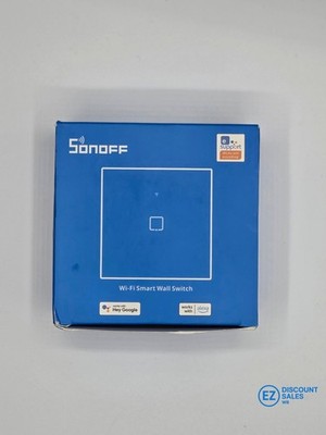 Sonoff Smart WiFi Wandschalter TX Serie Touch Panel Lichtschalter Alexa Google UK
