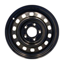 01332 Reconditioned Oem 14x5.5 Black Steel Wheel Fits 1983-1996 Buick Century