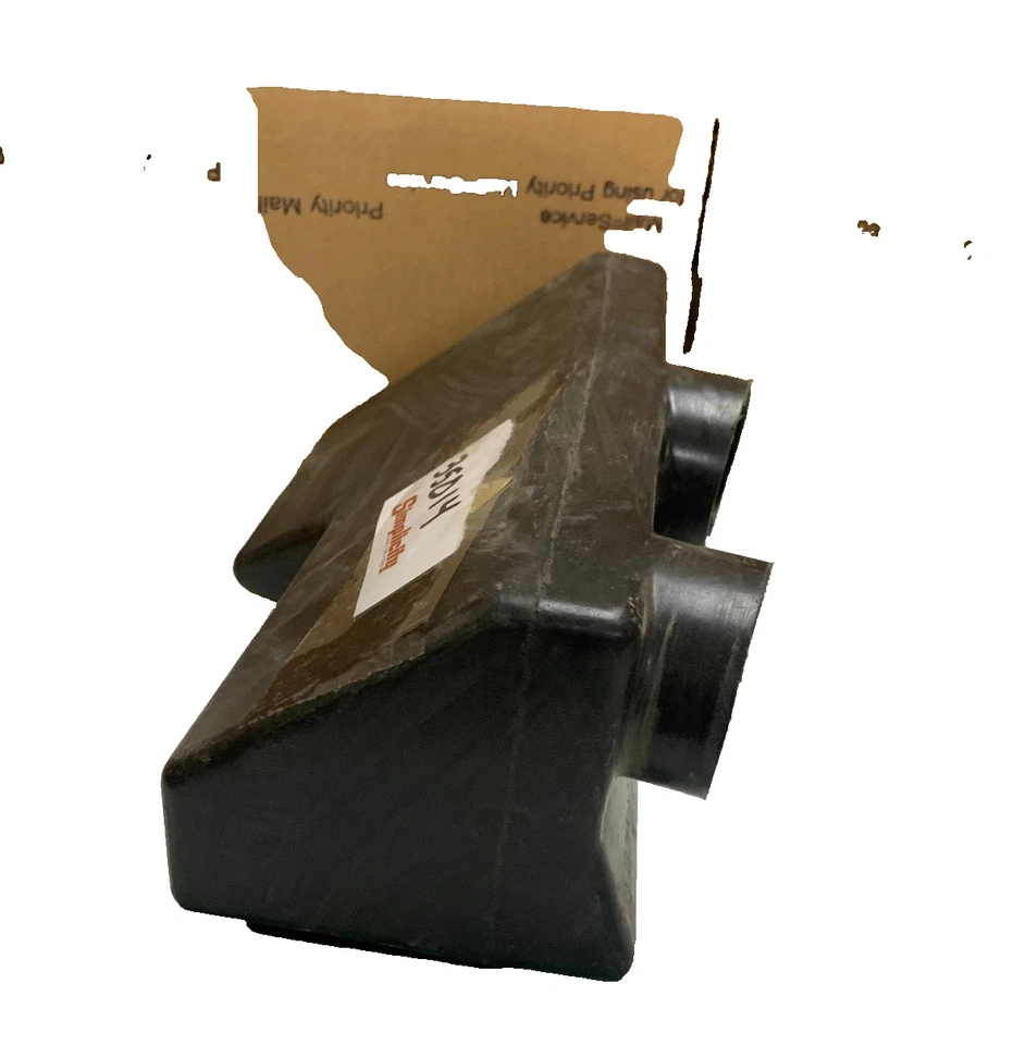 Colector de caja de aire para moto de nieve Rupp vintage #35014 para 1974 Nitro II 340 y 440 Foto 3 de 4